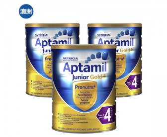 【澳洲直邮包邮】Aptamil 爱他美 金装4段 3罐/箱（适合24个月以上幼儿）